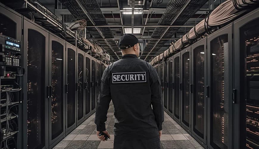 What does a Data Center Security Officer do?